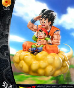 Dragon Ball DMS Goku and Gohan Nimbus Resin Statue