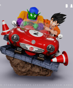 Dragon Ball Dayu Studio Piccolo Goku Car Resin Statue