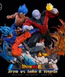 Dragon Ball MRC X ARS Studio Goku Vegeta VS Jiren Resin Statue