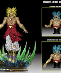 Dragon Ball Bros Lee Broly 2 busts Resin Statue