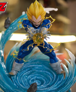 Dragon Ball Ryu Studio Vegeta Final Flash Licensed Resin Statue