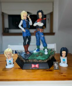 Dragon Ball Trascendent Studio C17/C18 Resin Statue