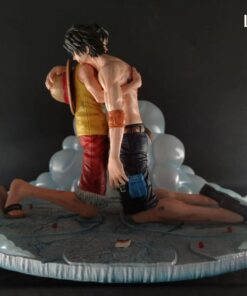 One Piece Legendary Collectibles Ace Death with Luffy Resin Statue