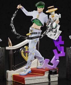 JoJo's Bizarre Adventure Kishibe Rohan and Heaven’s Door Resin Statue