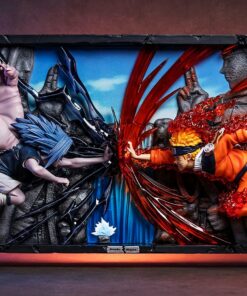 Naruto vs Sasuke TriEagles Studio Licensed Resin Statue