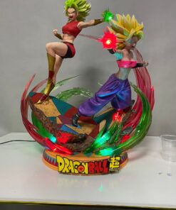 Dragon Ball Super Yorozuya Studio Kale and Caulifla Resin Statue