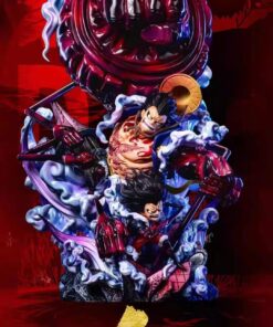 One Piece HZ Studio Luffy Gear 4 Snakeman Resin Statue