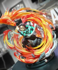 Kimetsu No Yaiba Magic Cube Demon Slayer Tanjiro Resin statue