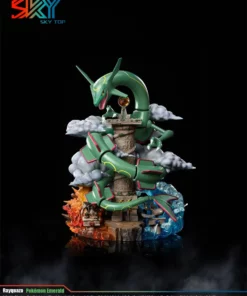 Pokemon Sky Top Rayquaza Resin Statue