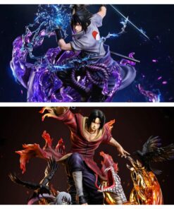 Naruto Burning Wind / Ventus Itachi and Sasuke Resin Statue