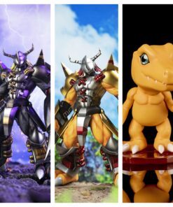 Digimon Miman Studio Agumon-War Greymon-Black War Greymon Combo