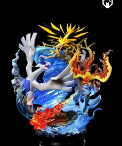 Pokemon MFC Studio Legendary bird Pokemon & Lugia resin statue