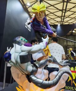 Dragon Ball Soul Wing Trunks VS Mecha Frieza Licensed Resin Statue