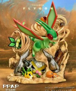 Pokemon PPAP Studio Flygon Evolution Resin Statue