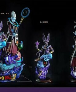 Dragon Ball Sculpting Soul Studio Beerus & Whis Resin Statue