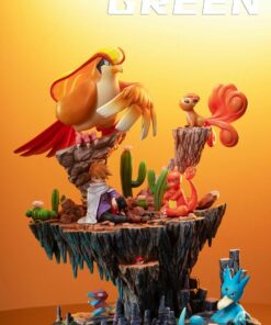 Pokemon PC House Studio Green Resin Statue