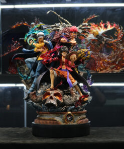 One Piece LX Studio Supernova Trio Luffy Law & Kid Resin Statue