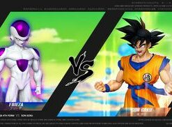 Dragon Ball White Hole Studio Goku vs Frieza Resin Statue 1/4 Scale only!