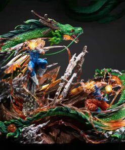 Dragon Ball Last Sleep Studio Goku vs Vegeta Resin Statue