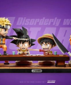 DBZ/One Piece/Naruto/Bleach Lunch Diorama Resin Statue