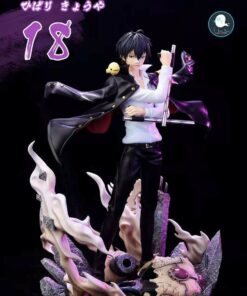 Katekyō Hitman Reborn ILL Studio Hibari Kyoya Vs Gola Mosca Resin Statue