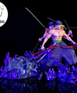 One Piece Black Studio Roronoa Zoro Resin Statue
