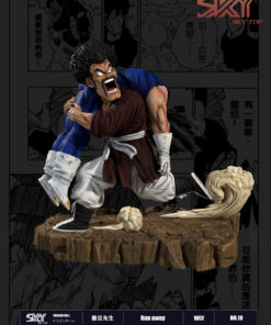 Dragon Ball Sky Top Mr.Satan Running with Vegeta Resin Statue