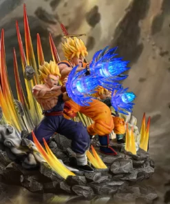 Dragon Ball Through Life and Death Son Goku & Son Gohan & Son Goten Resin Statue
