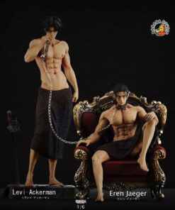 Attack On Titan Bananan Studio 1/6 Eren Jaeger & Levi Ackerman Resin Statue