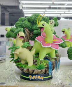 Pokemon EGG Studio Meganium Evolution Resin Statue