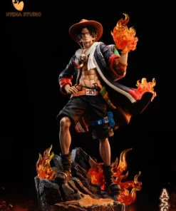 One Piece Hyena Studio Portgas D Ace Resin Statue