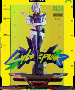 Cyberpunk Celluloid Studio Lucy Resin Statue