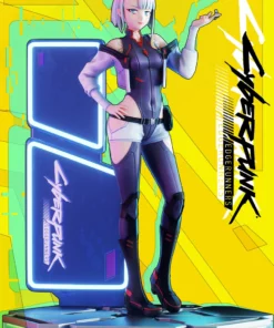 Cyberpunk ABsinthe studio Lucy Resin Statue