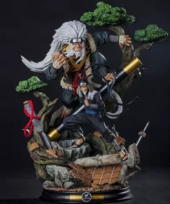 Naruto Clouds Studio Sarutobi Hiruzen Resin Statue