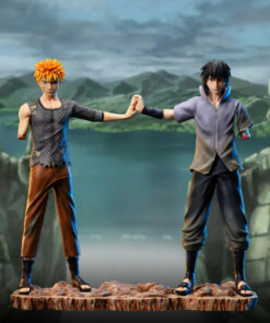 Naruto Evil Studio Sasuke & Naruto Resin Statue