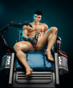 Cyberpunk Gentlemen 18 Studio David Martinez Resin Statue