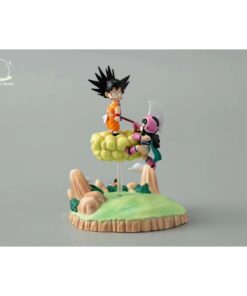 Dragon Ball Big Egg Studio Goku and Chichi Resin Statue