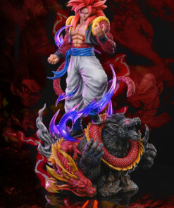 Dragon Ball Deyin Studio Gogeta Ssj4 Resin Statue