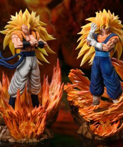 Dragon Ball Kylin Studio Vegetto x Gogeta Ssj3 Resin Statue