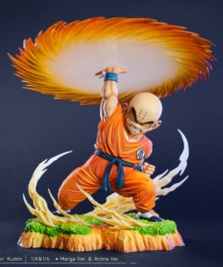 Dragon Ball Clouds Studio Krillin Kienzan Resin Statue