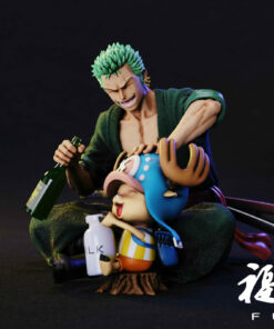 One piece Welfare Studio Zoro x Chopper Resin Statue