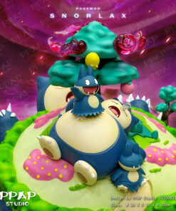 Pokemon PPAP Studio Snorlax & Exeggutor Resin Statue