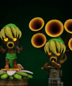 Legend Of Zelda KintsukuRoi Cursed Mask x Wooden CHILD Resin Statue
