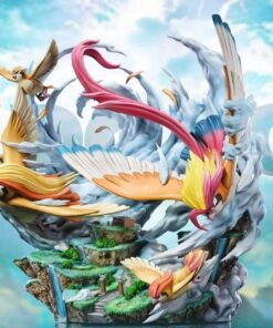 Pokemon Fantasy Studio Pidgeot Family Resin Statue