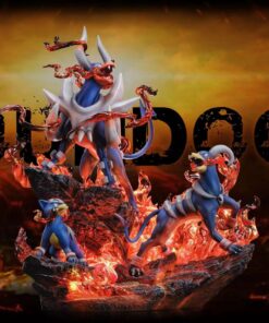 Pokemon Fantasy Studio Houndoom Resin Statue