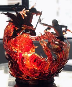Naruto UTS Studio Uchiha Itachi Vs Yakushi Kabuto Resin Statue