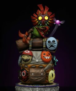 Legends Of Zelda KINTSUKUROI CURSED MASK Resin Statue