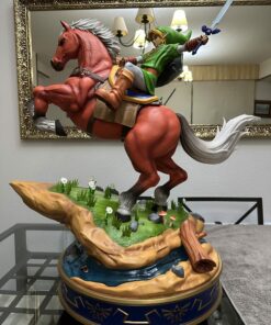 Legend Of Zelda Kintsukuroi Rider Of Time Resin Statue