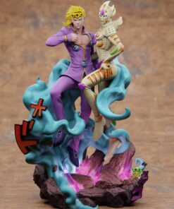 JoJo's Bizarre Adventure Giorno Giovanna and GER Player 1 Studio Resin Statue