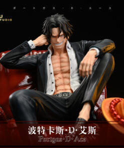 One Piece IN X IU Studios Ace Resin Statue